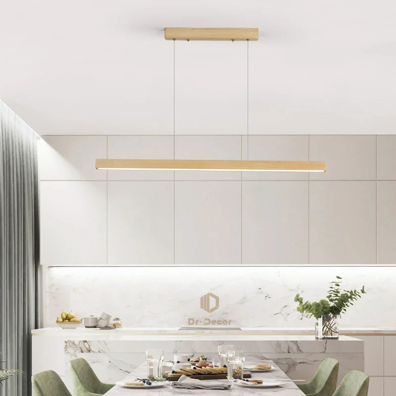 Moderne LED-Træ Vedhæng Lys til Hjemmet Indretning, LOFT-og Spisestue stuen Kunst Pendel Køkken Hængende Indendørs Belysning 3