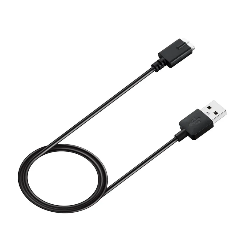 Sort 1M USB Opladning Kabel Ledning Hurtig Oplader Linje For Polar M430 GPS løbeur 3