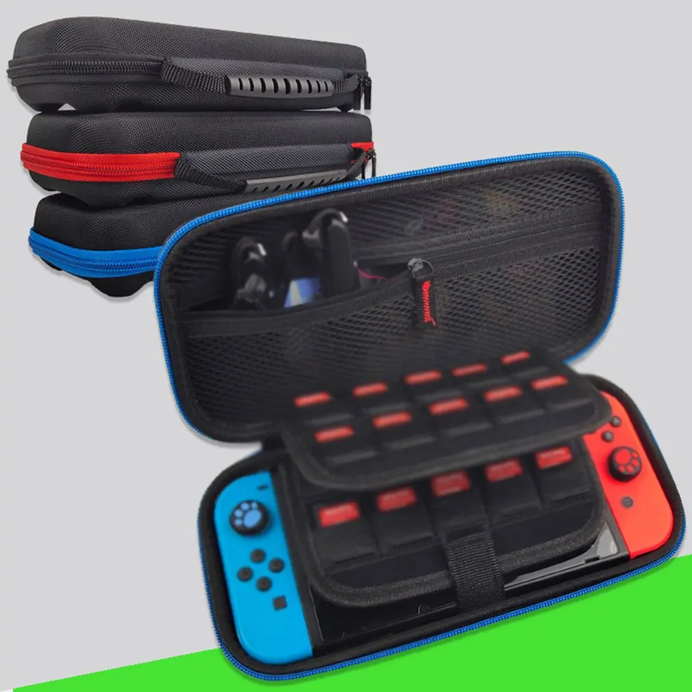 For Skift taske til Nintendo Switch med 20 Spil Patroner Beskyttende Hård skal Rejse kuffert-Etui 3