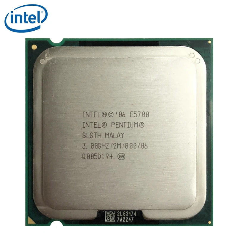 Intel Pentium Dual-Core CPU Processor E5700 3GHz 2M 800GHz 65W Socket LGA 775 testet i orden 3