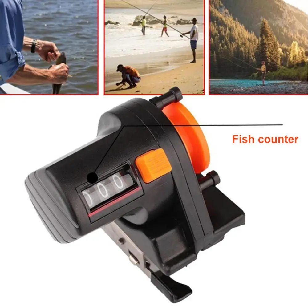 Digital Fiskesnøre Længde Counter Fiskesnøre Counter Udstyret Med Lys Professionel Fiskegrej Værktøj 3