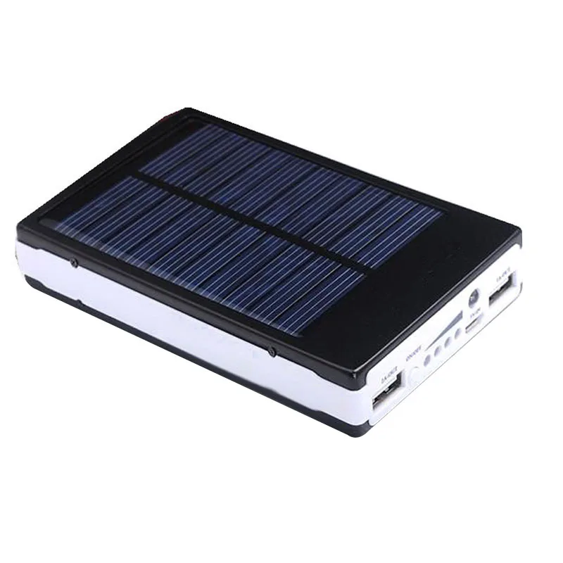 Dual USB Solar Mobile Power Bank Nesting Bærbare batterioplader Max Camping Lys OCT998 3