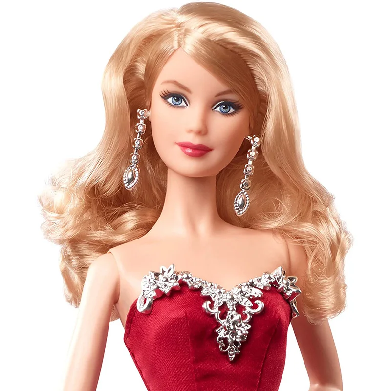 Original Mattel Barbie Ferie Blonde Limited Collectors Series Tilbehør Dukke Prinsesse Fødselsdagsgave Kids Legetøj 3