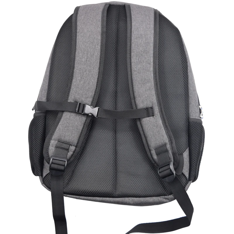 Spil rygsæk til PS4 / slank / Pro game controller særlige opbevaring beskyttelse taske, bærbare rejse grå rygsæk vandtæt 3