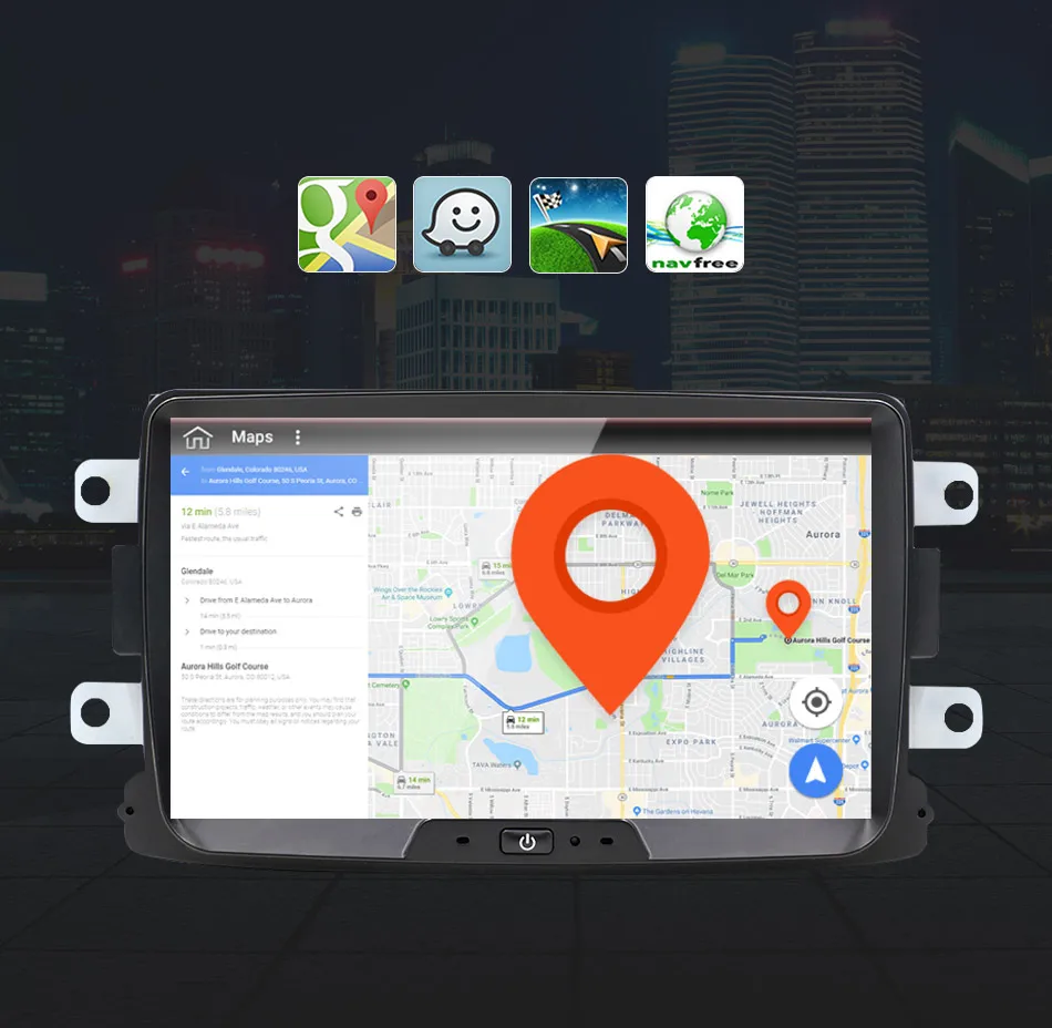 Android Bil Radio GPS Til Renault/Dacia/Sandero/Duster/opfange ar/Lada/Xray 2/Logan 2 Mms Video-Afspiller Navigator IKKE DVD 1 Din 3