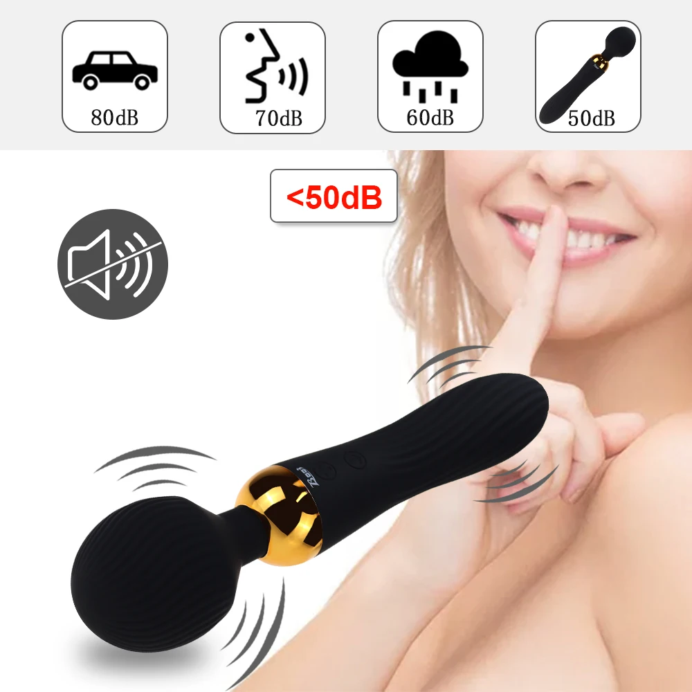 AV Vibrator Kraftfuld Magi Skeden Wand 10 Modes Silikone G-Spot Klitoris Stimulator Voksen Sex Legetøj til Kvinder, Kvindelige Masturbator 3