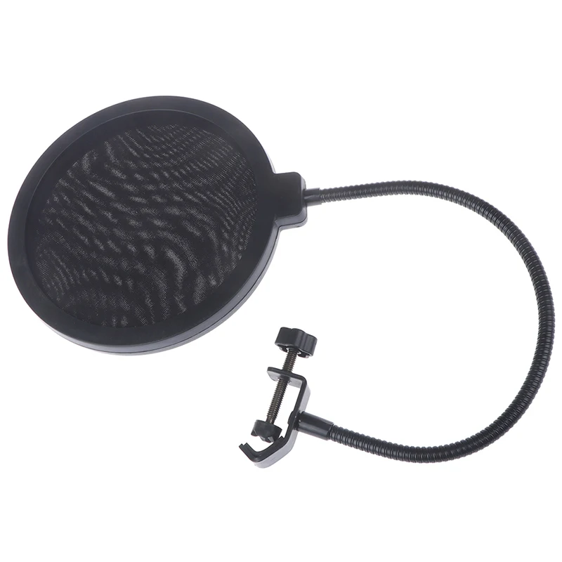 1pc 155MM studie mikrofon fleksibel forrude maske mic filter skjold for højttaler 3