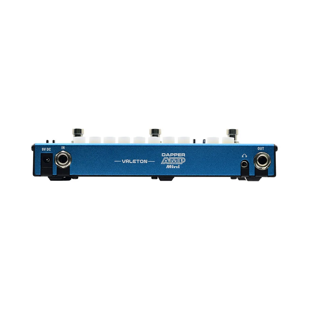 Valeton Dapper Amp Mini Effekt Strip Pedal med Tuner, Forstærker,Effekter Reverb-Modul,Plus 9V DC 1 Er Strømforsyning til MES-6 3