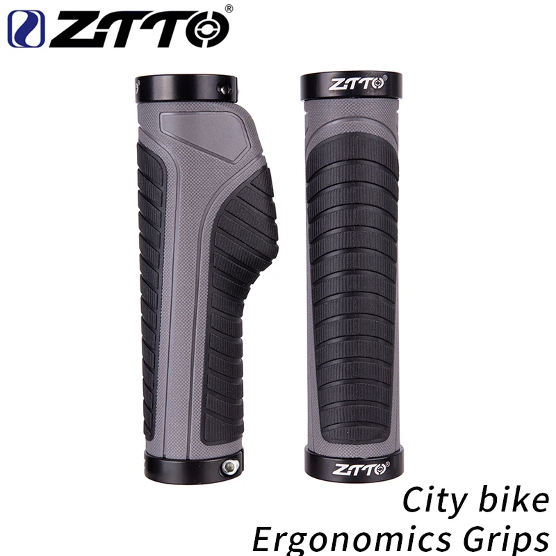 ZTTO 1 Par Bike Cykling Ergonomiske Greb Aflåseligt Greb Anti Slip For at Folde Cykel, Styr 22,2 mm cykelstyr sæt 3