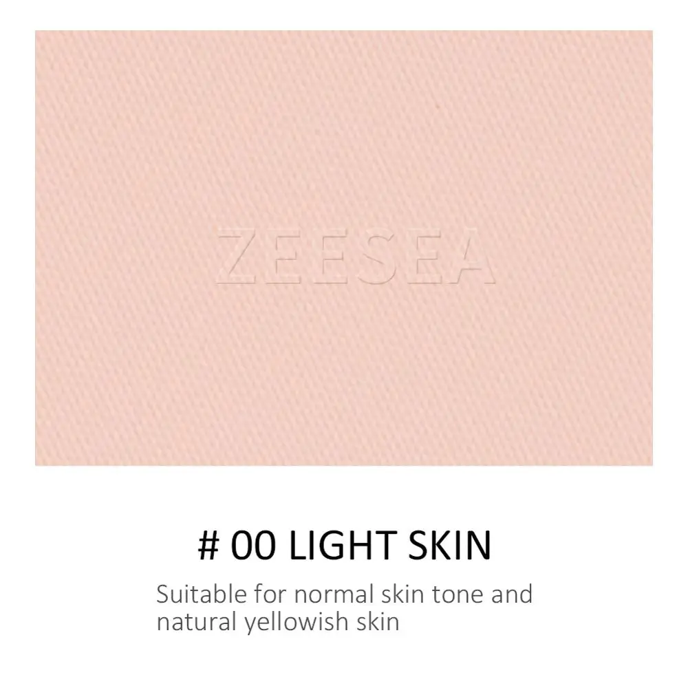ZEESEA 3 Farver Makeup Ansigt Pulver Oil Control Langvarig Pulver Kage Presset Pulver Pallete Highliter Kontur Concealer 3