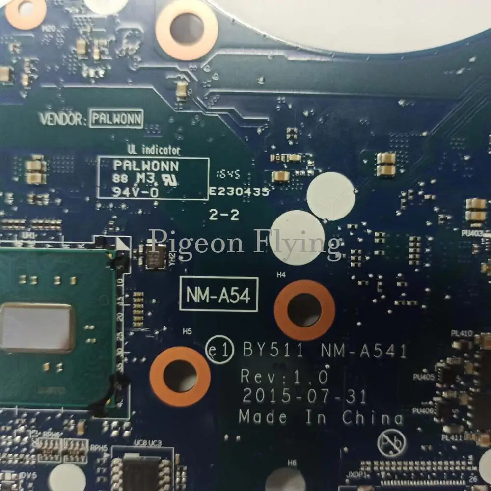 NM-A541 for lenovo laptop Y700-15ISK bundkort Bundkort 80NV CPU:I7-6700HQ GTX960M 4 GB DDR4 FRU 5B20L80400 5B20K38974 NYE 3