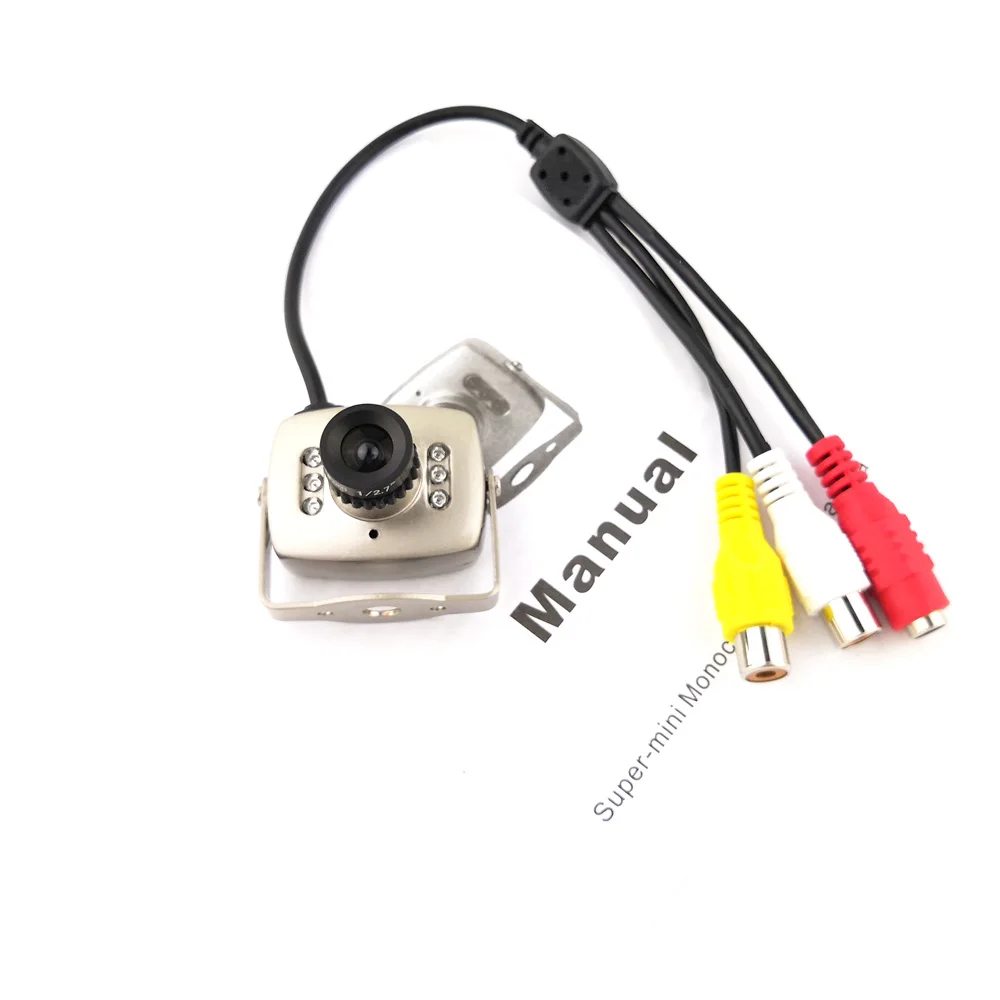 REDEAGLE 600TVL CMOS-Analog Kamera Mini Home Security Video Overvågning Kamera 6stk 940nm IR-Dag, Nat, Lille-AV-Kameraer 3