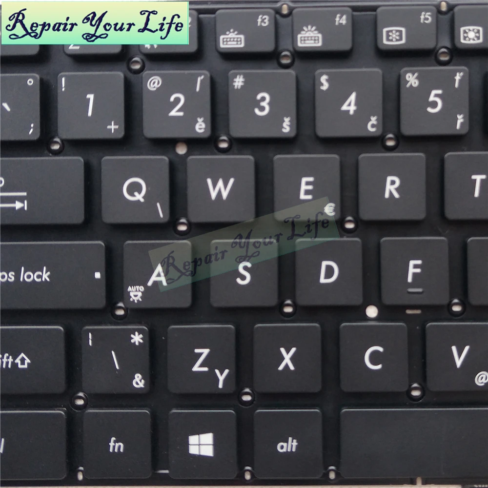 Udskiftning Tastaturer Nye tjekkiske Baggrundsbelyst Tastatur Til Asus Ux510ua Ux510 0knb0 662qcs00 9z Nd2bu 113 Laptop Dele, Original 3