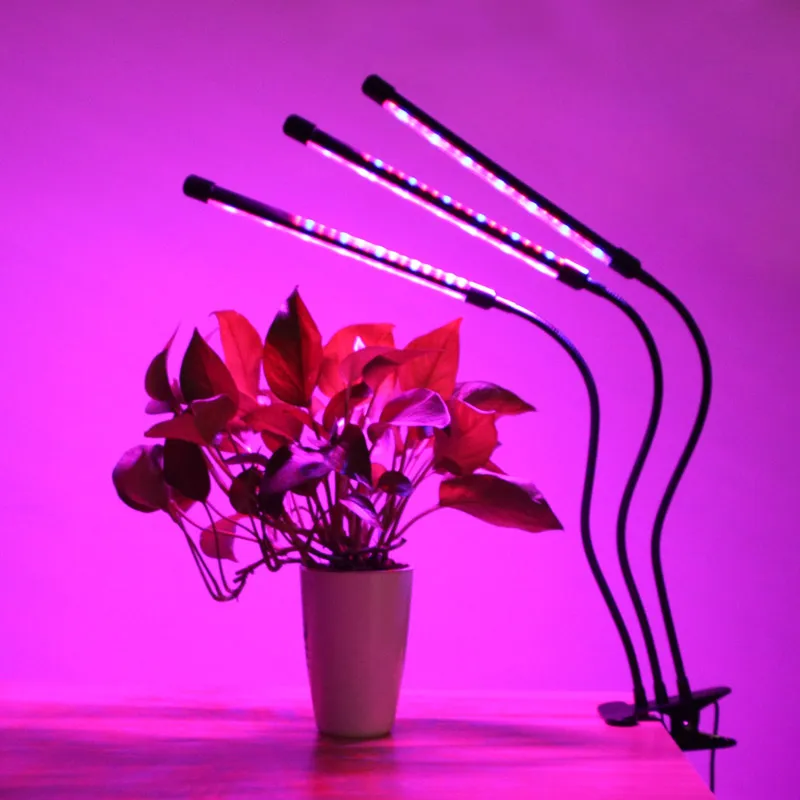 Indendørs Voksende Lampe Fulde Spektrum Led vækst Lys Phyto-Lampe Til Planter Med Timer-Funktionen Og USB-Led Fitolampy Fitolamp Vokse 3