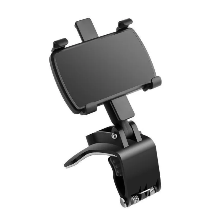 Bil Mobil Telefon Holder 360 Graders Stå I Dashboard-Rear View Mirror, Parasol Baffel GPS Mount Phone Holder 3