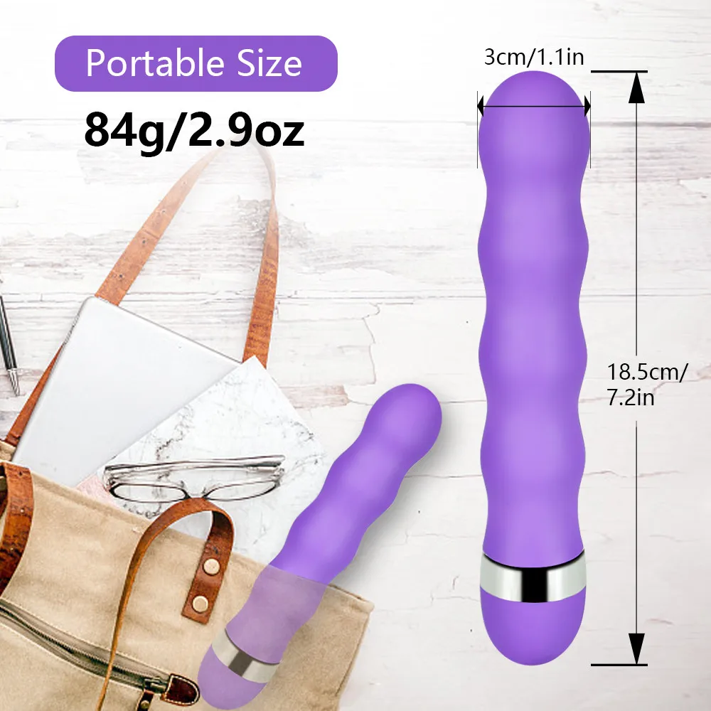 Kvindelige Dildo Vibrator Sex Legetøj AV Stick Tråd Vibrator til Vaginal Anal Massageapparat Kvindelige Masturbator G-punktet, Klitoris Stimulator 3