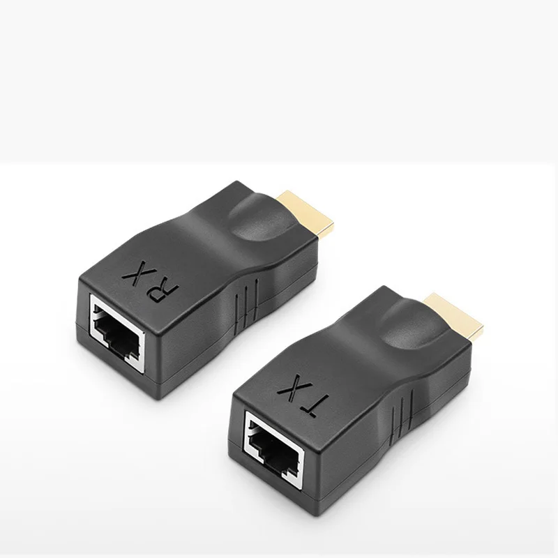 Ingelon RJ45 4k 1080P HD 3D-30M 98ft HDMI Extender Netværk Ethernet-Adapter, der Understøtter HDMI 2.0 4k Med HDCP For PC-Fremme 3