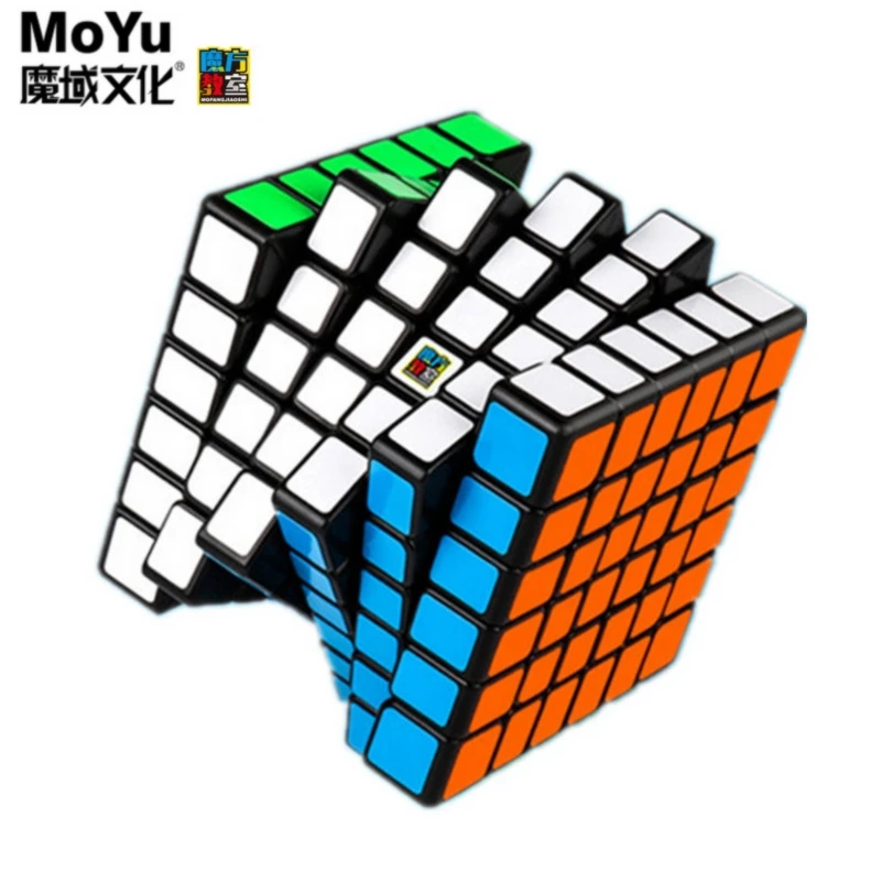 Moyu meilong 6x6x6 puslespil magic cube Moyu terninger neo cubo magico profissional speed cube tidlig pædagogisk legetøj spil cube gear 3