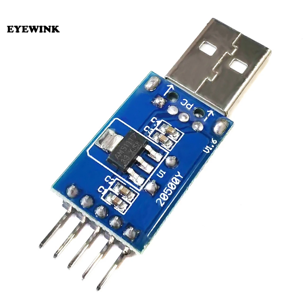10STK/MASSE USB2.0 Til TTL 6Pin CH340G Converter til Arduino PRO i Stedet for CP2102 PL2303 3