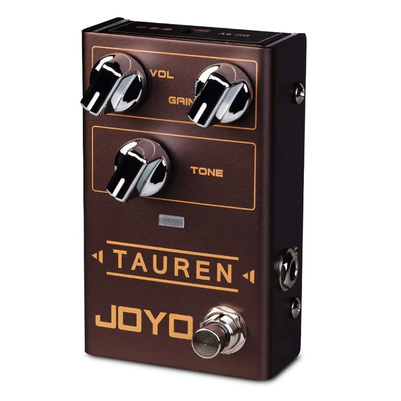 JOYO R-01 Tauren Overdrive Fra Clean Boost til Distortion Pedal Effekt For El-Guitar, Lave & High Gain Pedal True Bypass 3