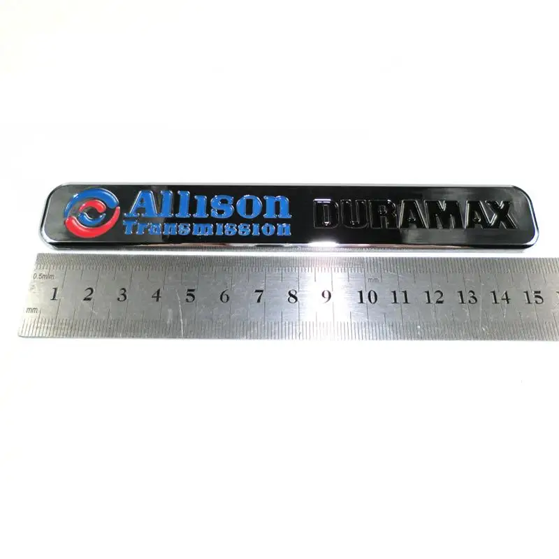 300pcs/masse Allison Transmission Duramax Logo Badge-Logo Klistermærke Navneskilt 3