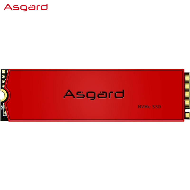 Asgård AN3 RØD SERIE M. 2 ssd M2 512 gb PCIe NVME 512GB 1TB ssd-Drev 2280 Interne Harddisk harddisk til Bærbar computer med cache 3