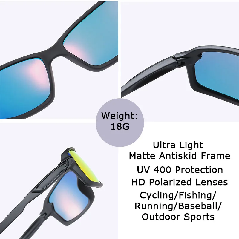 Ultra Lys Polariseret Solbriller, Mænd/Kvinder, Anti-Udskridning Dykning/Sport/Fiskeri Mand Spejlet Solbrille Støv briller/Briller/Nuancer 3