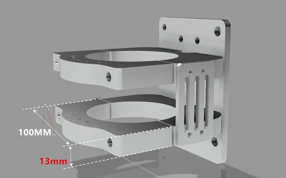 Makita RT spindel mount til X-Skære /Shapeoko 2 aluminium spindel transport 65 mm diameter til MAKITA RT0701C /3709X ROUTER 3