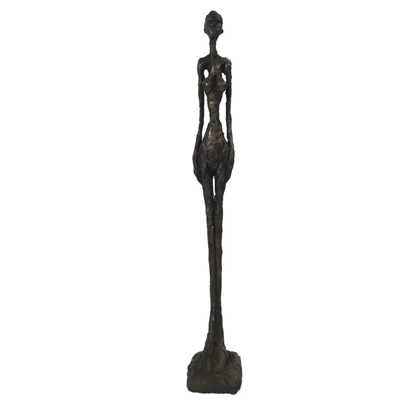 [HHT] Bronze Statue Abstrakte Berømte Giacometti Figur Home Office Dekorative Statue Skulptur til Salg 3