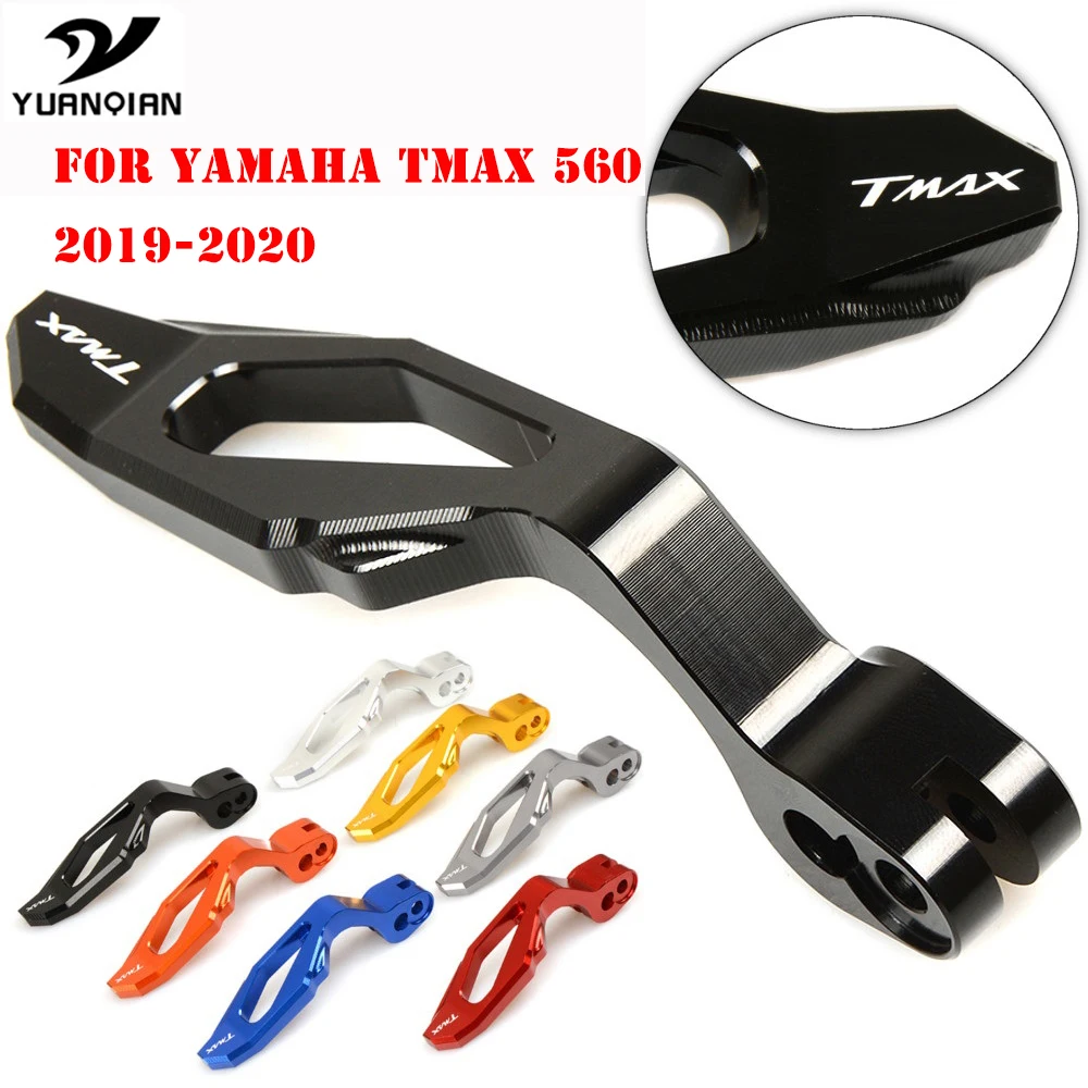 Motorcykel Aluminium parkeringsbremsen For YAMAHA T MAX antal 560 T-MAX 560 TMAX 560 2019-2020 Tilbehør Parkering håndbremse Håndtag 3