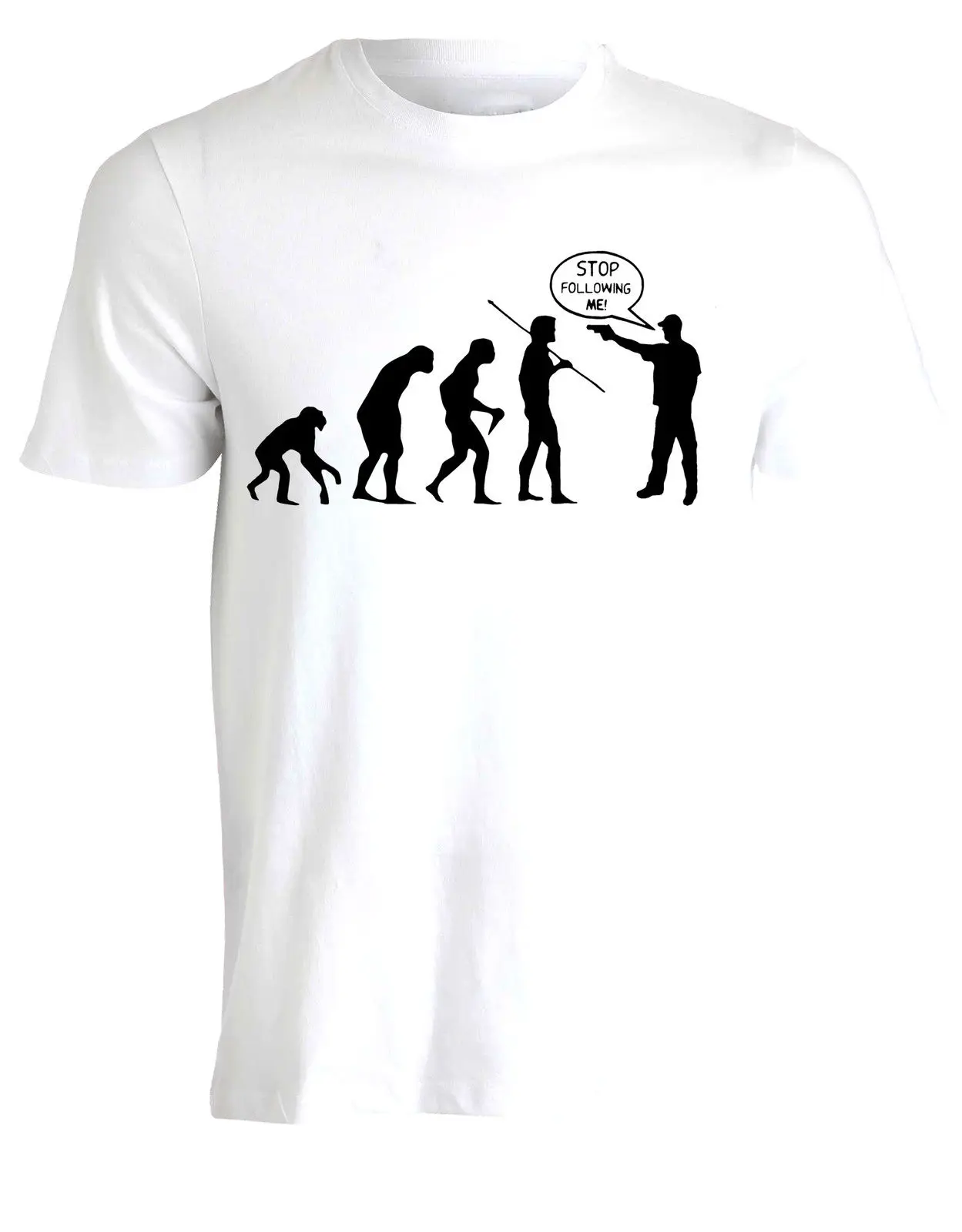 2019 Nye Kort Stop Efter Mig Evolution Parodi Evolution Abe Abe t-shirt Tee Top AA65 Kort Tee CottonSummer t-Shirt 3