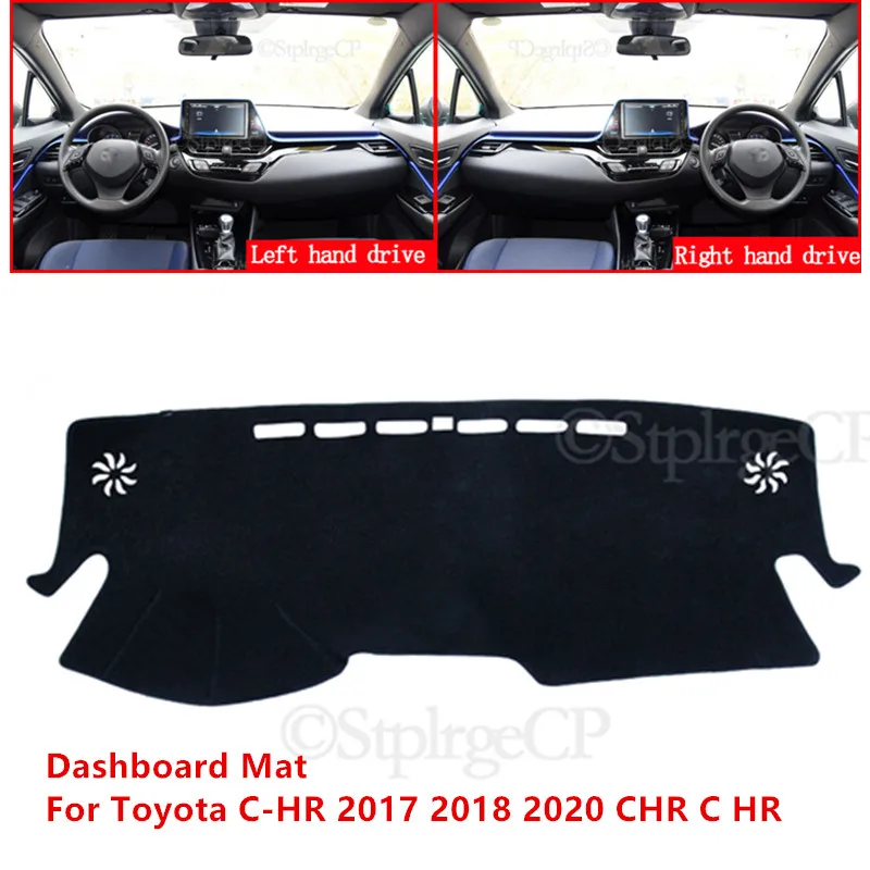 For Toyota C-HR 2017 2018 2020 CHR C HR Høj Kvalitet Bilens Instrumentbræt Dække Mat solsejl Pad instrumentpanel, Tæpper Tilbehør 3