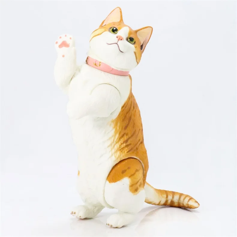 Felis Silvestris Catus Kawaii Cat BJD PVC Figure Model Toys 3