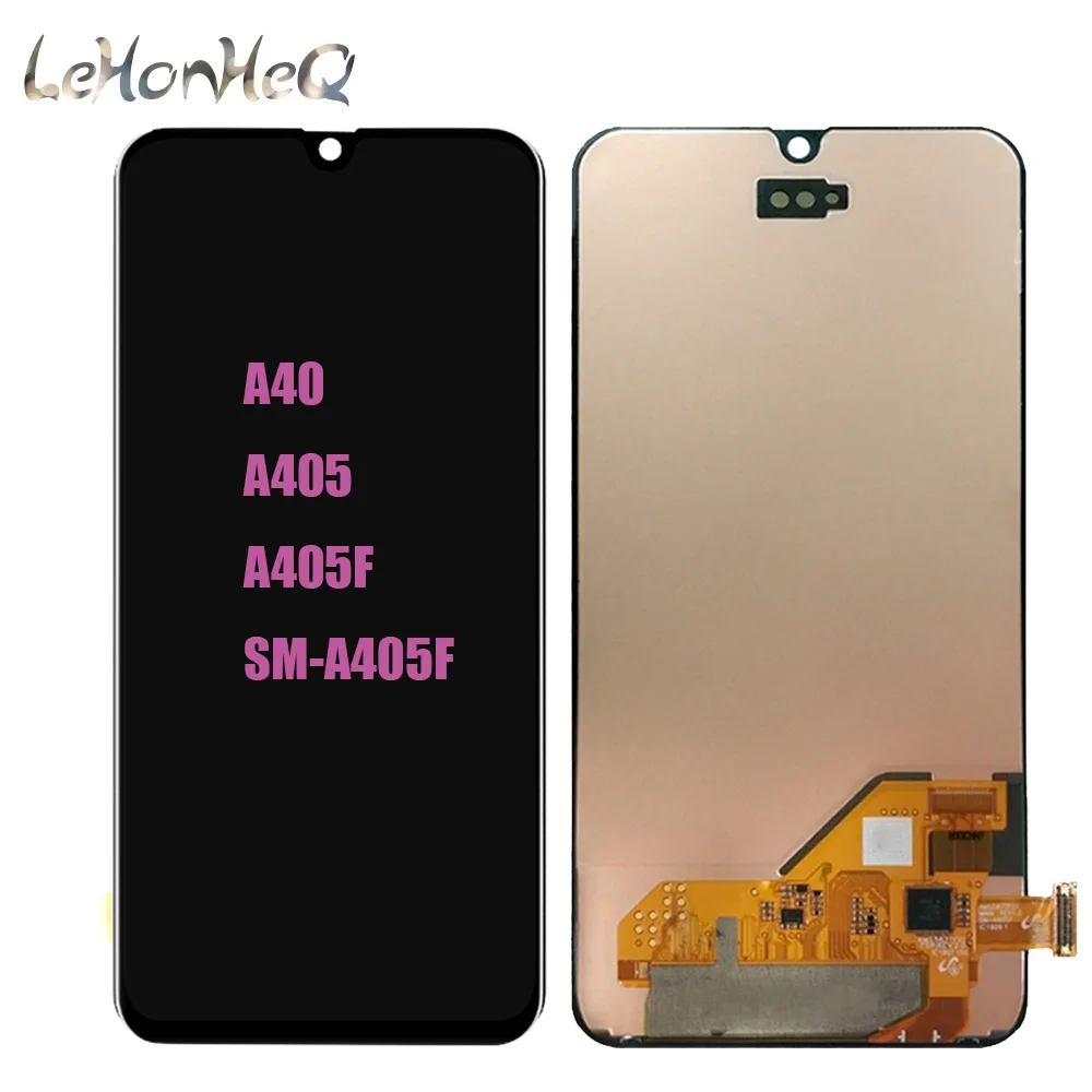 Test Super AMOLED LCD-For Samsung Galaxy A10, A20 A30 A40 A50 A60 A70 A80 LCD-Skærm Touch screen Digitizer Assembly 3