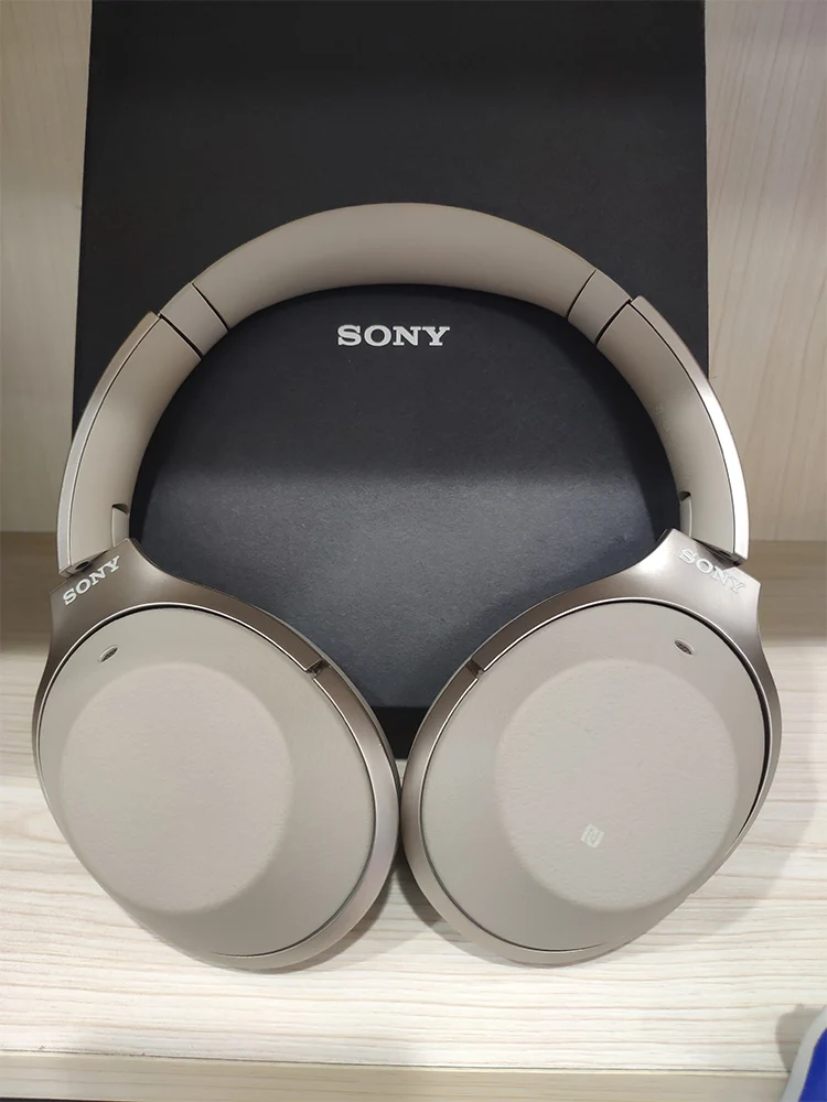 Sony wh 1000xm4 Støj Annullering Hovedtelefoner Bluetooth-hovedsæt med Mikrofon 3