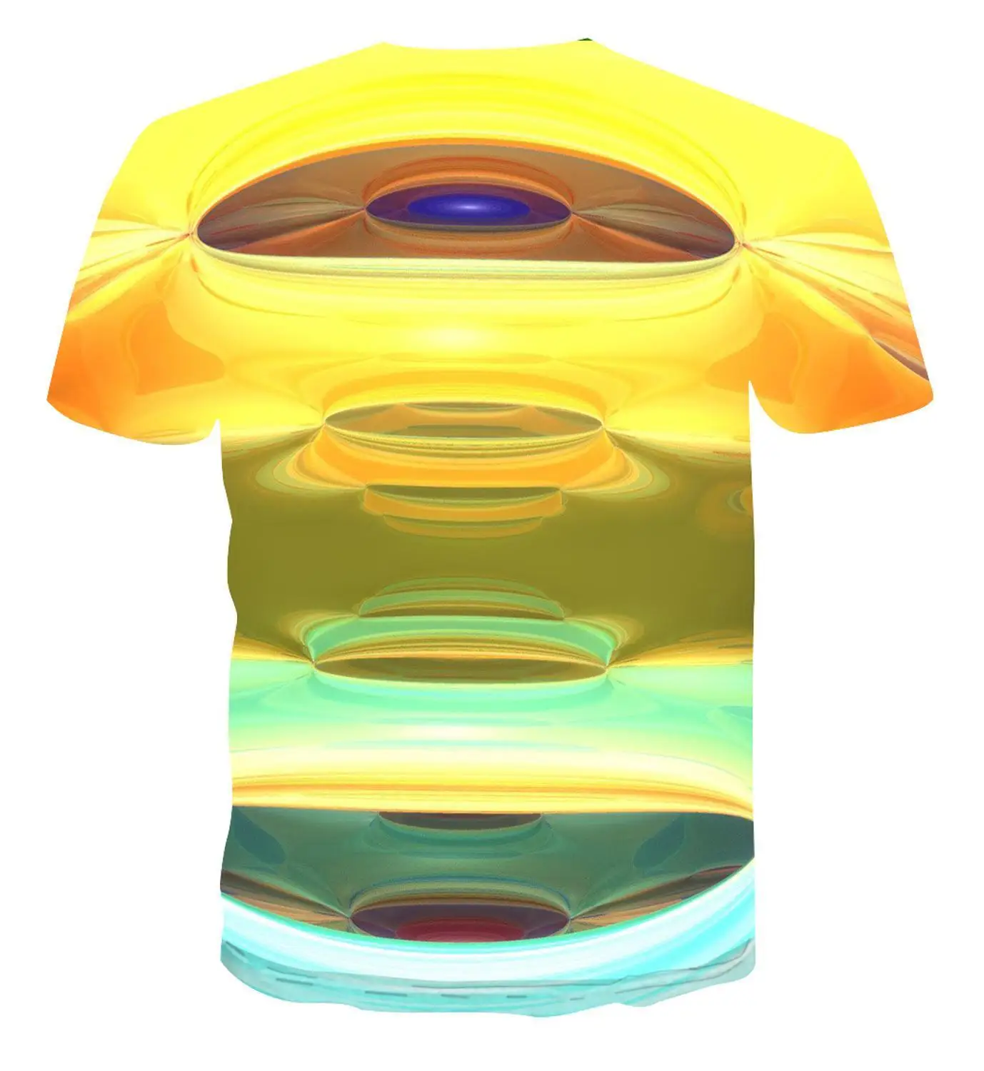 2020 nye 3D sommer T-shirt mænd og kvinder anime print T-shirt til mænd og kvinder psykedelisk afslappet hypnotisk T-shirt street skydning 3