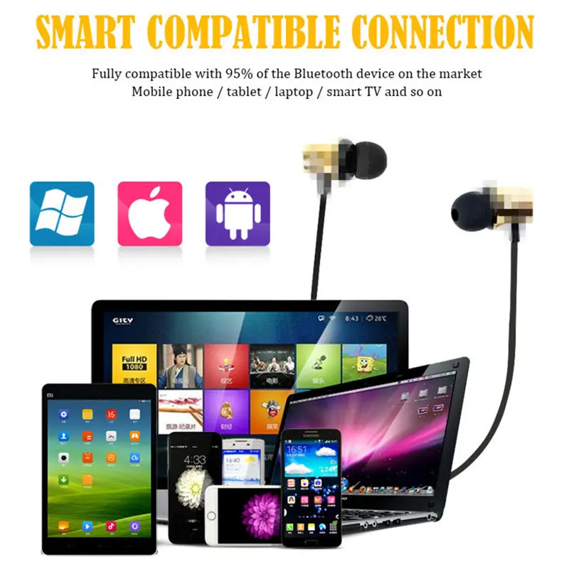 XT-11 Tws Bluetooth-Hovedtelefoner, Trådløse Hovedtelefoner, Sport Earbuds Tilfælde Headset Til Iphone Xiaomi Redmi Samsung Android, IOS 3