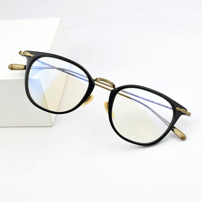 2020 Mærke Titanium Briller Ramme Kvinder Flerfarvet Ultralet Briller Recept Mænd Nærsynethed Optiske Billeder Vintage Brillerne 3