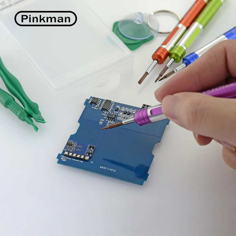 Pinkman 8-i-1 Skruetrækkere Mobiltelefon Reparation Værktøjer Kit sugekop Åbning Værktøj Skruetrækker Sæt til iPhone håndværktøj Sæt 3