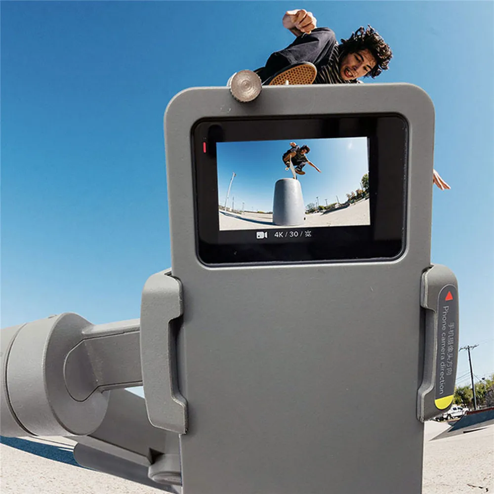 Bærbare Håndholdte Kamera Adapter Mount Holder til DJI OSMO Mobil 3 til GoPro 5/6/7 Kamera Gimbal Stabilisator Tilbehør 3