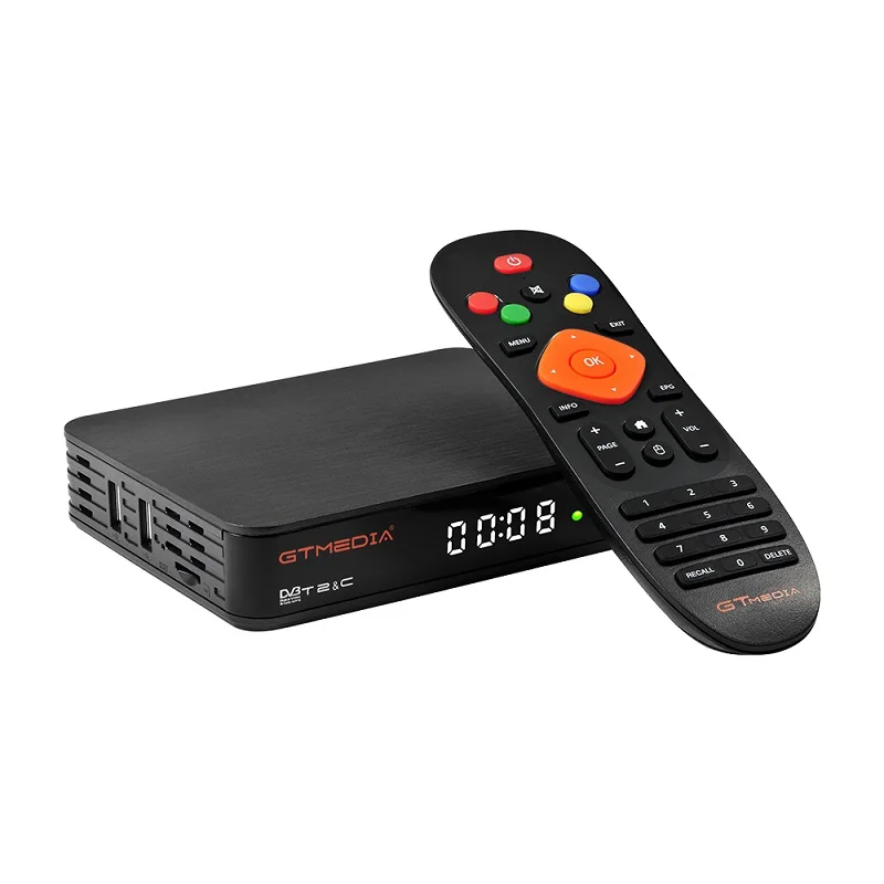 GTMEDIA GTT2 Smart TV-Boks DVB-T2/C 2g+8g 1080p android 6.0 Amlogic S905D 4K H. 265 Indbygget Wifi 2,4 G IPTV-Sep-Top Boks 3