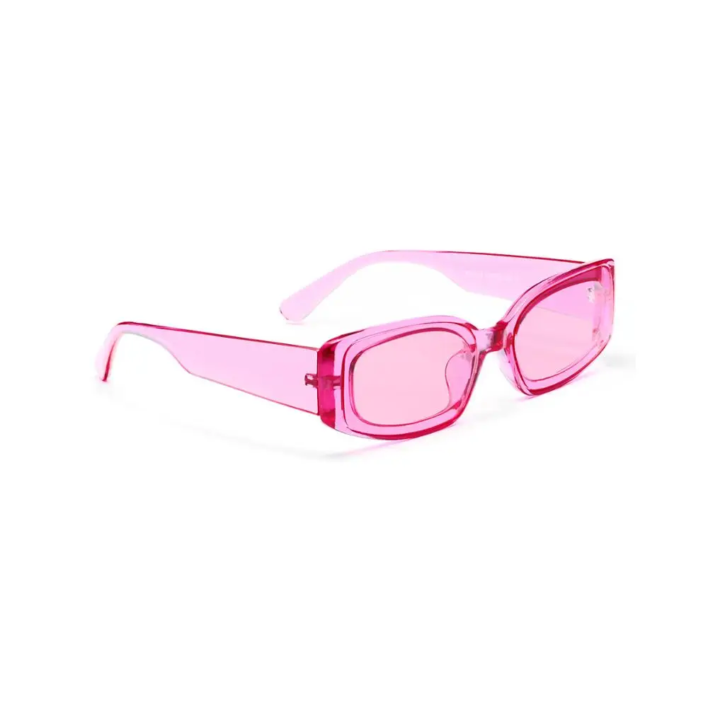 2020 Nye Firkantede Solbriller Kvinder High Fashion solbriller, der Kører UV400 Beskyttelsesbriller Udendørs Rejse Nuancer Spejl 3