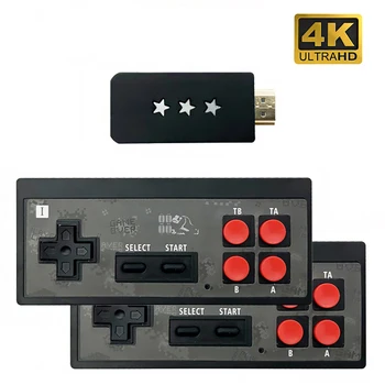 4K Video Game Console Bygget i 621 Klassiske Spil Mini Retro Konsol Trådløse Controller 4K-Output-Dual Håndholdte Spil Spiller 2