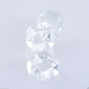 4stk Crystal Display Stand Holder Til krystalkugle Sfære ORB Verden Sten 13181