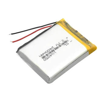 4stk Genopladelige 3,7 V 2400mAh Li-Po Batteri 104050 Lithium Polymer Batteri, Li-Po-li-ion-Lipo celler Til GPS, MP3-MP4, PDA, Kamera 0
