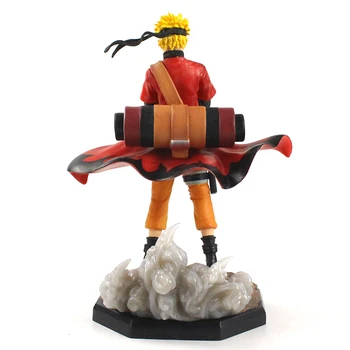 5.5-22cm Uzumaki Naruto Sage Tilstand, Action Figur Legetøj Anime Naruto Shippuden Figur Med Frøen Collectible Model Legetøj Dukke 6223