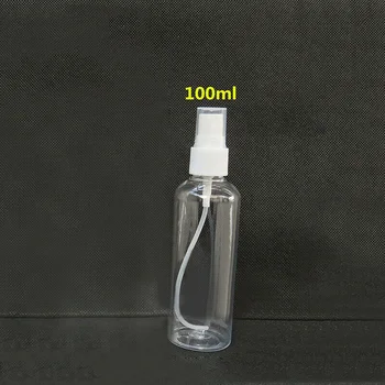 50STK 100 Ml Transparent Plast Parfume Forstøver Lille MIni Tom Spray Genpåfyldelig Flaske Rejse Flasker Sæt 1