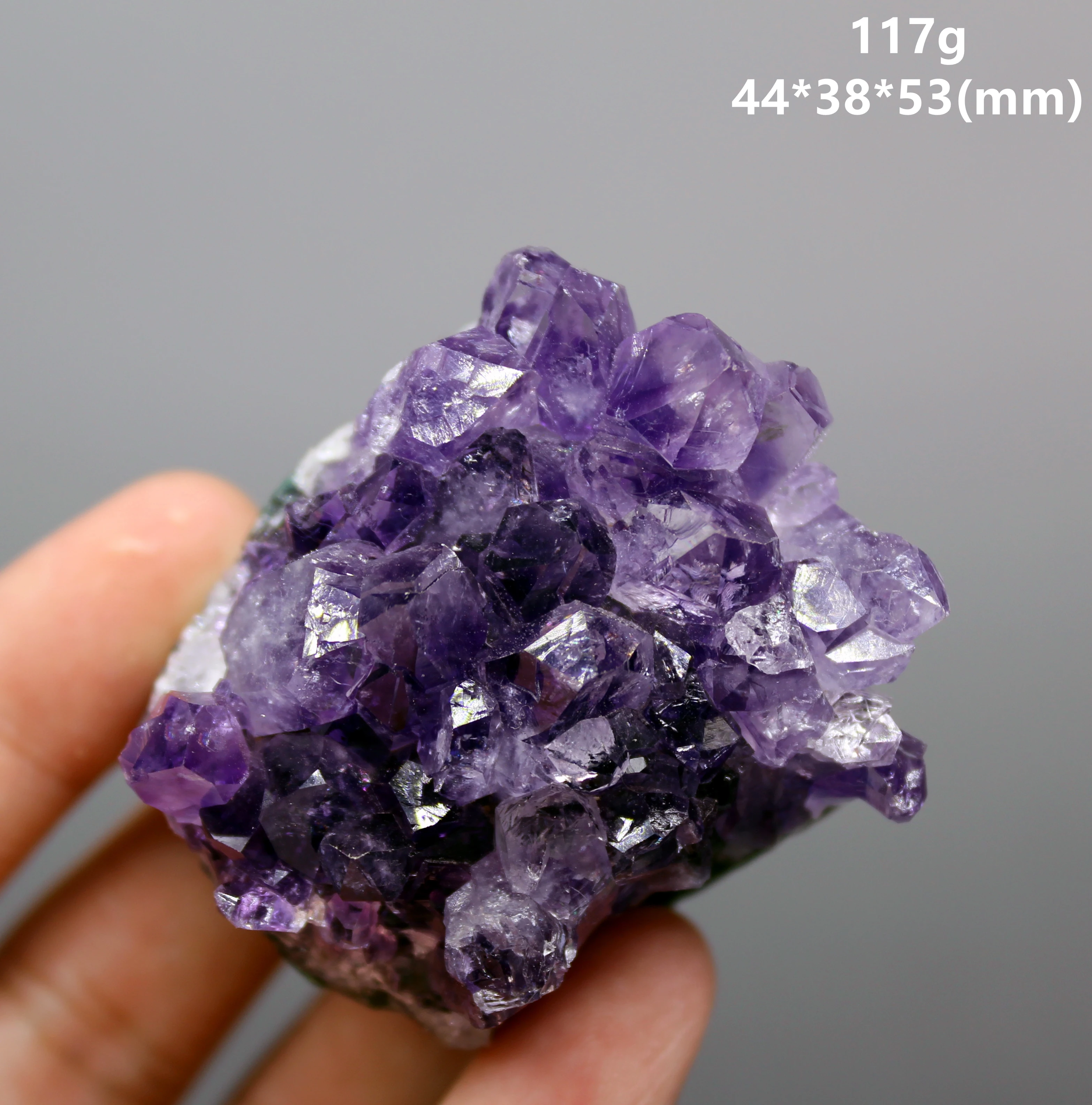 Naturlige Uruguayanske ametyst klynger mineral prøve Kvarts Sten og krystaller, Healing krystal 4