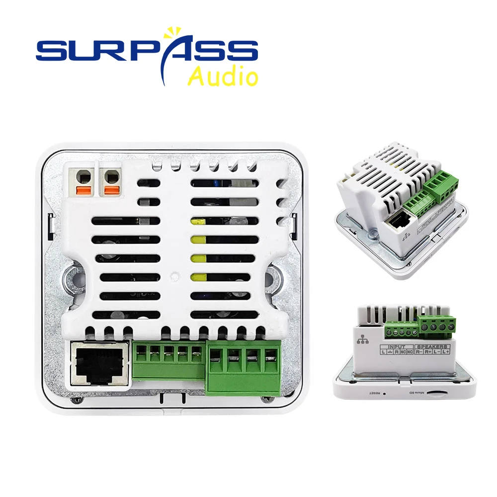 Bluetooth Væggen Forstærker WIFI Wireless + Kabelbaseret Netværk baggrundsmusik hjemmebiograf Forstærkere Lyd Amplificador Mini-AMP 4