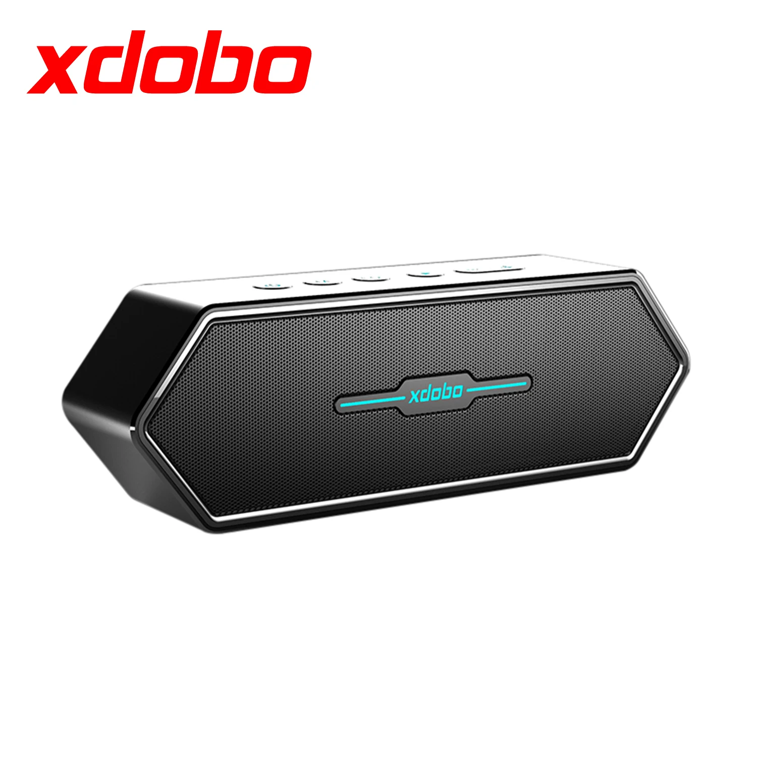 Xdobo 50W Vandtæt Bluetooth-Højttalere Trådløse Subwoofer-Højttaler Bas Trendy Diamant Form, Bærbare Udendørs Soundbar 8-18h NIR 4
